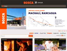 Tablet Screenshot of bosca.cl