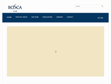 Tablet Screenshot of bosca.av.tr